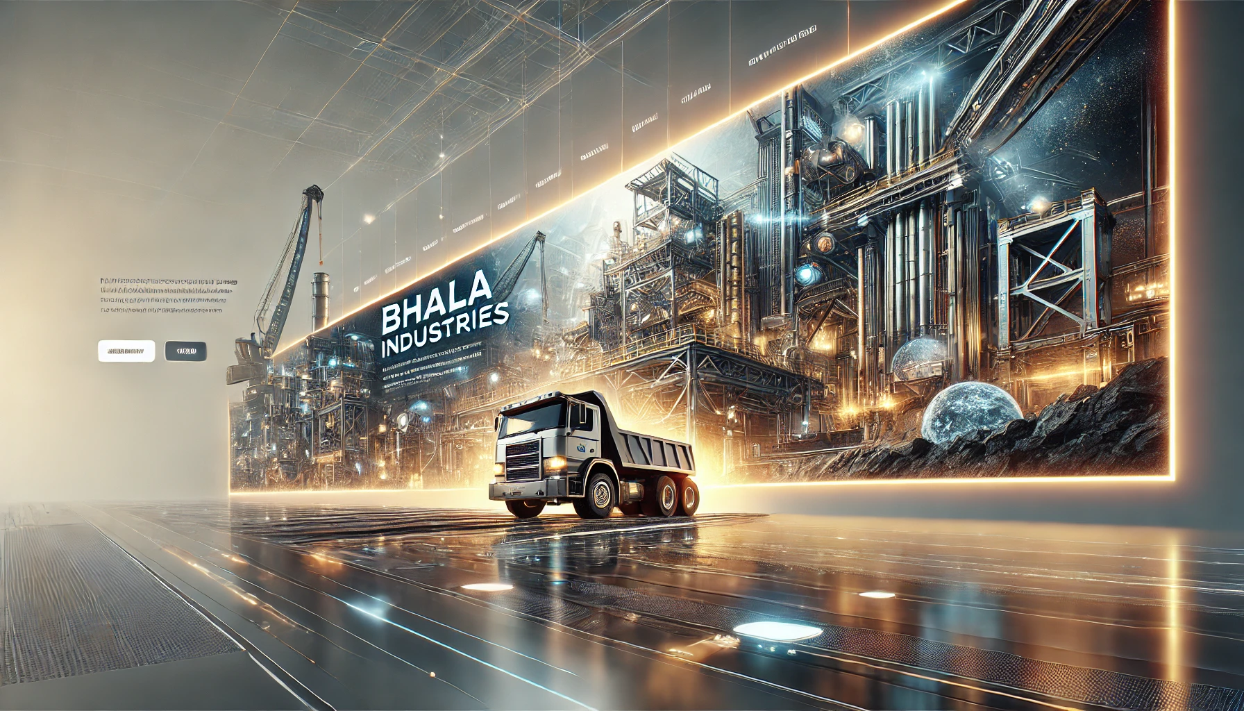 Industrial machinery background